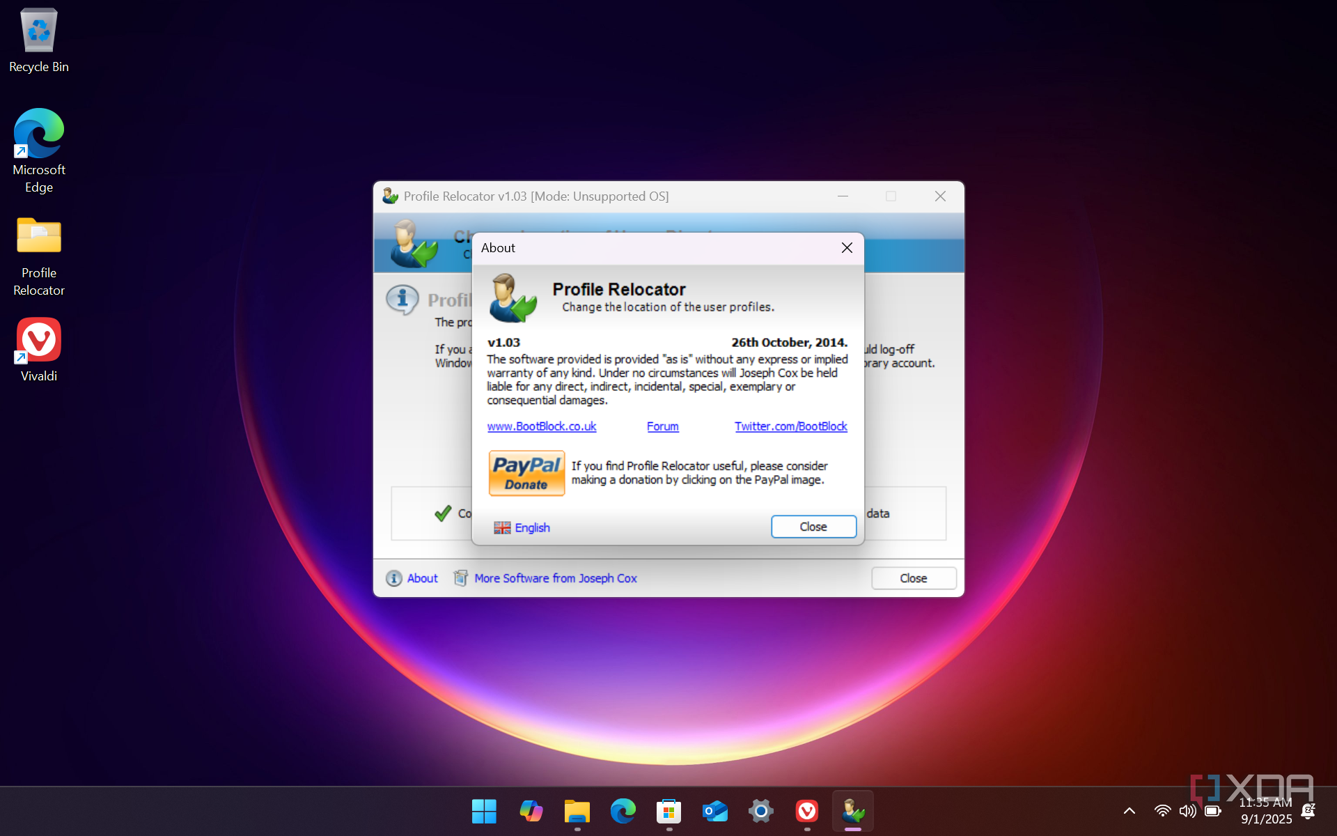 перенос пользовательской папки Windows — иллюстрация 2 к материалу