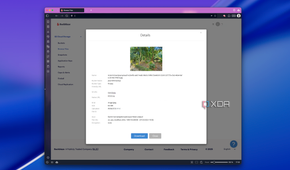 Screenshot of an image preview in Blackblaze's web UI
