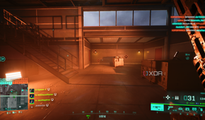 Dusty interiors of a building in Battlefield 2042.