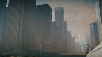 The opening cutscene in Battlefield 2042.