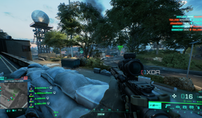 Combat gameplay from Battlefield 2042.