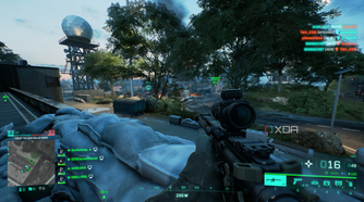 Combat gameplay from Battlefield 2042.