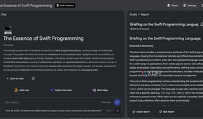 Briefing Doc Report format in NotebookLM