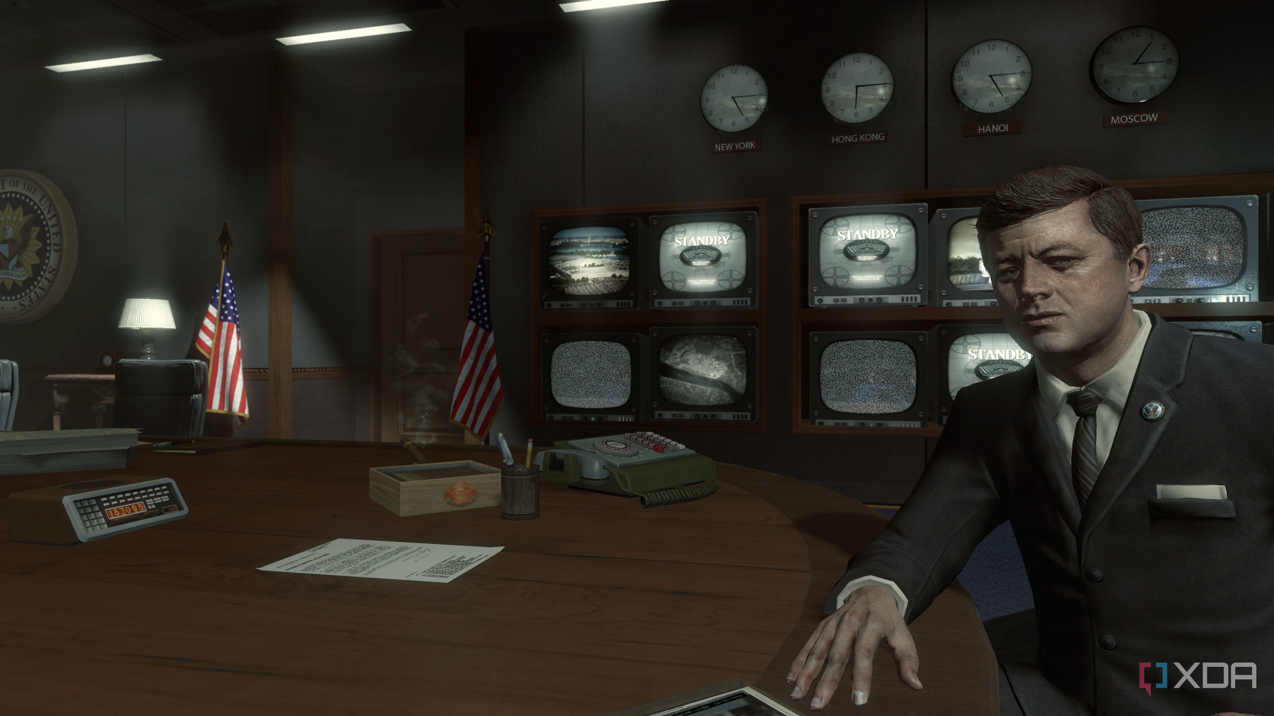 President Kennedy in Black Ops 1.