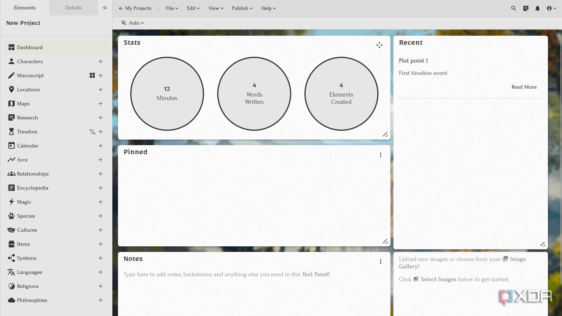 I tried 5 writing apps for Linux but I keep coming back to this web ...