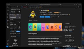 CatVerse VS Code extension