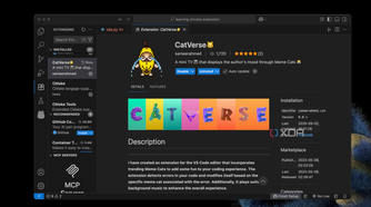 CatVerse VS Code extension