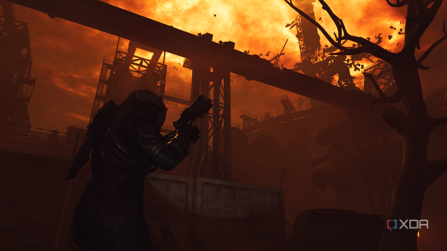 The steel factory in Cronos: The New Dawn.