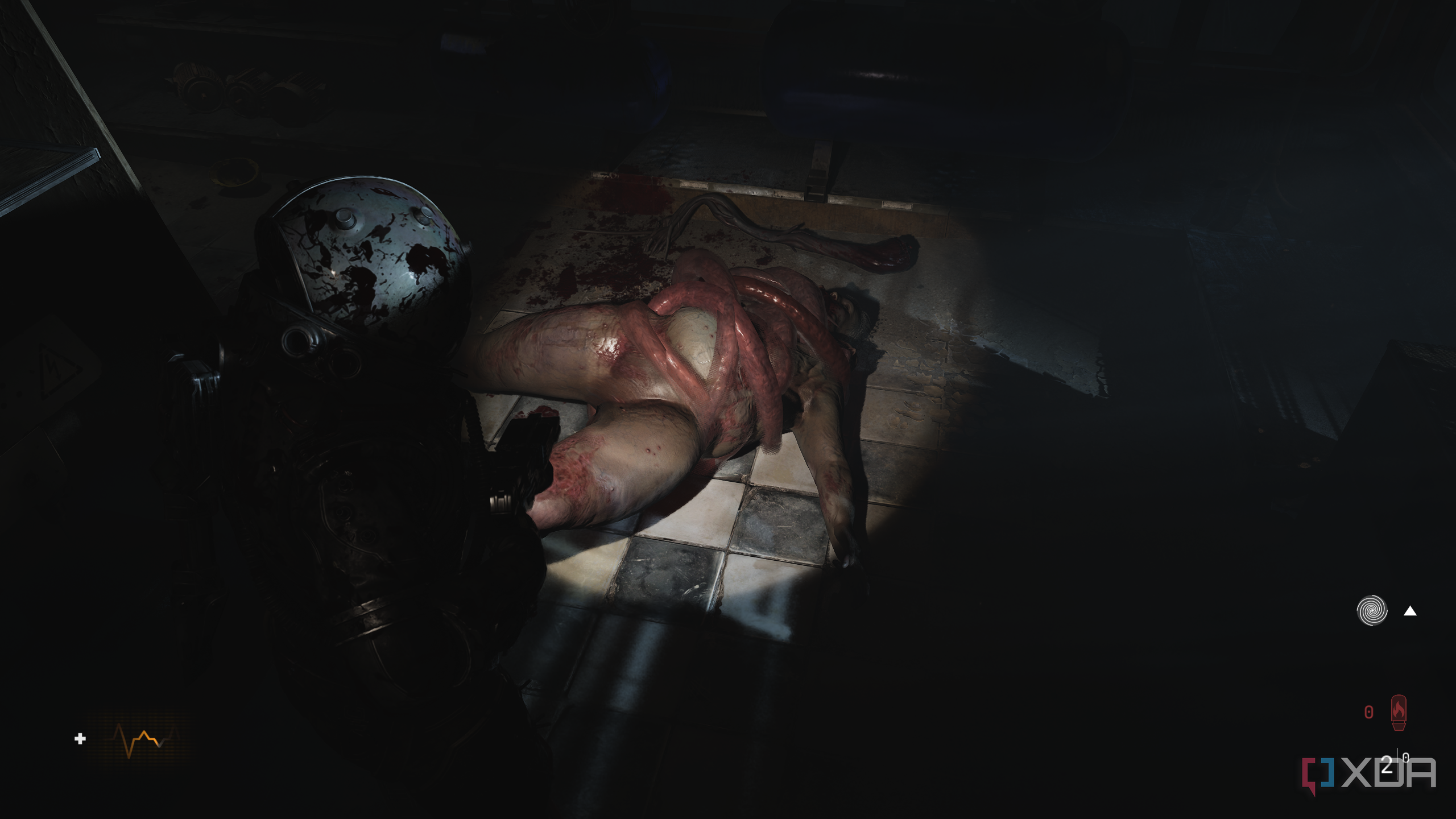 A dead enemy in Cronos: The New Dawn.