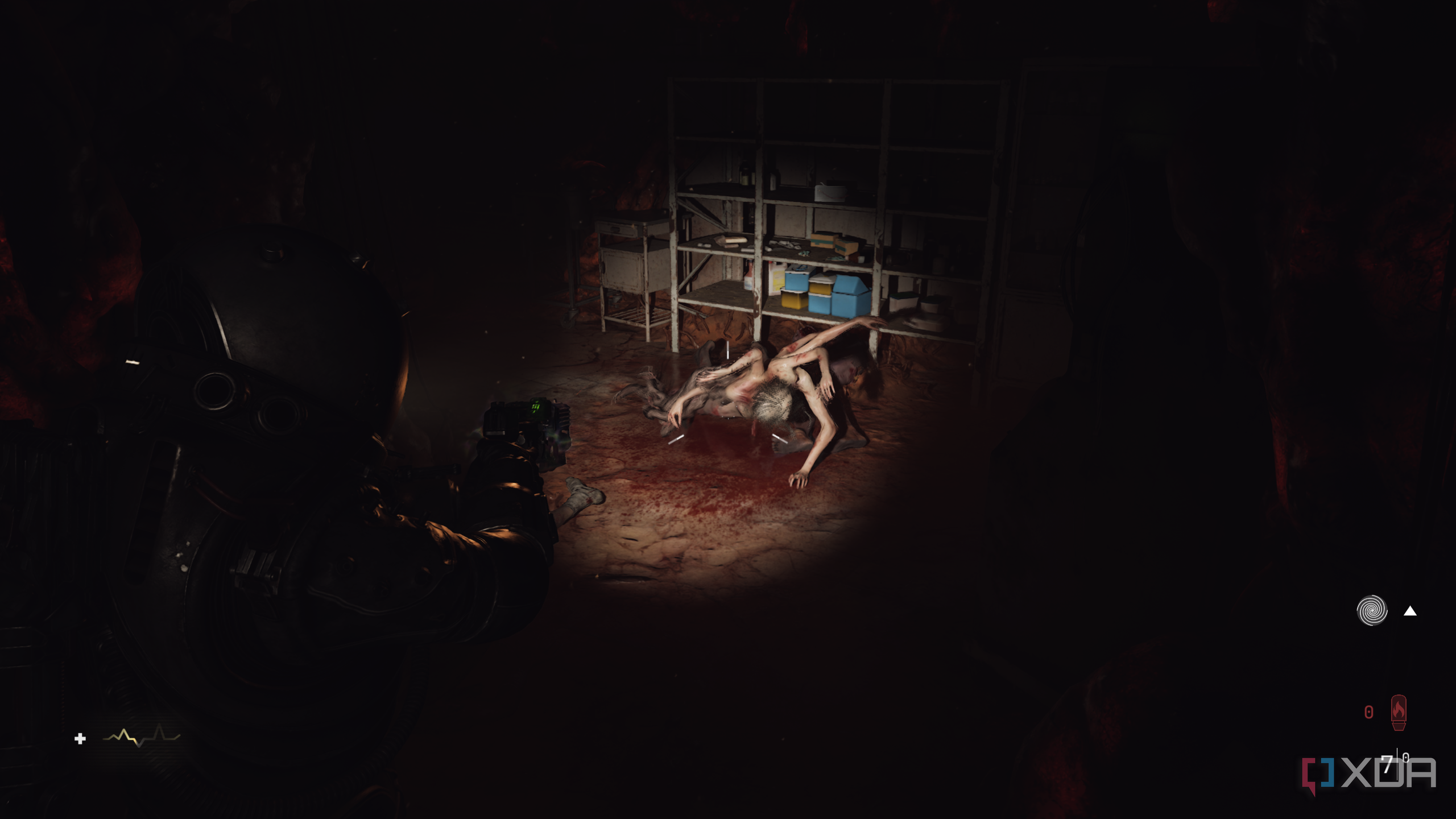 An Orphan emerging from the ground in Cronos: The New Dawn.