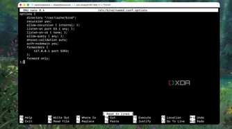 Define global server options for BIND9