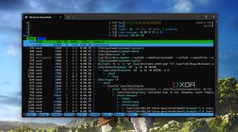 screenshot of dietpi htop tool