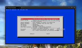 screenshot of dietpi software tool