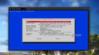 screenshot of dietpi software tool