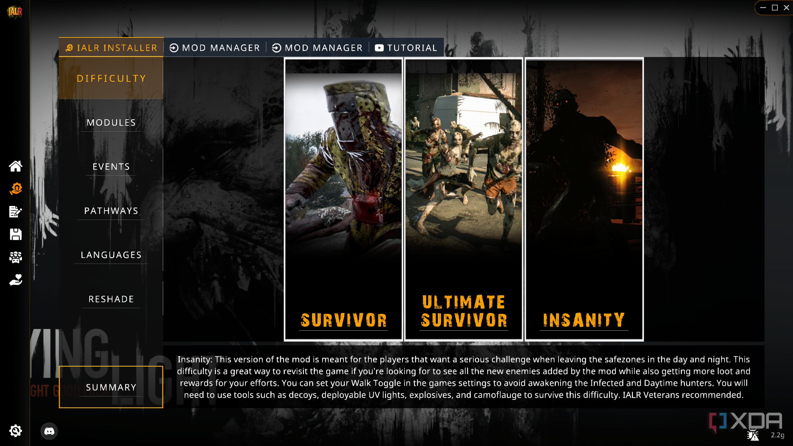 Exclusive launcher for the I Am Legion mod.