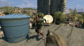 Virals on a rooftop.