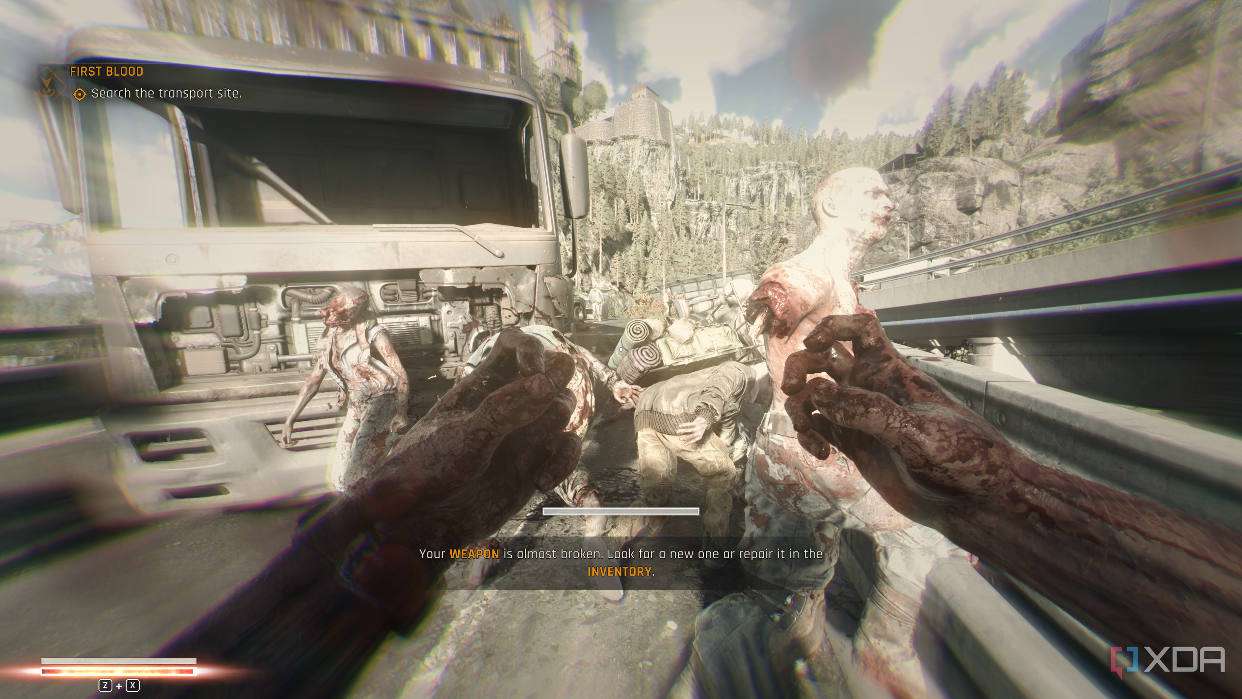 Beast Mode berserker rage in Dying Light: The Beast.