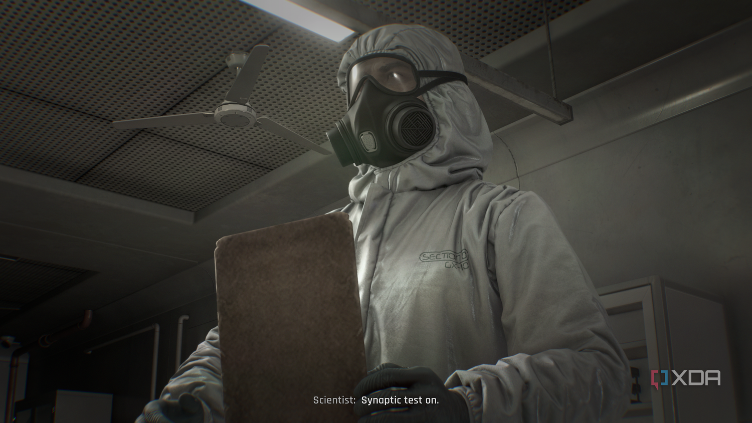 A masked doctor in Dying Light: The Beast.
