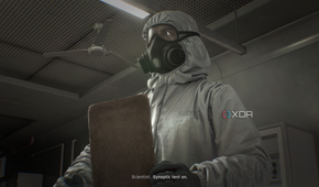 A masked doctor in Dying Light: The Beast.