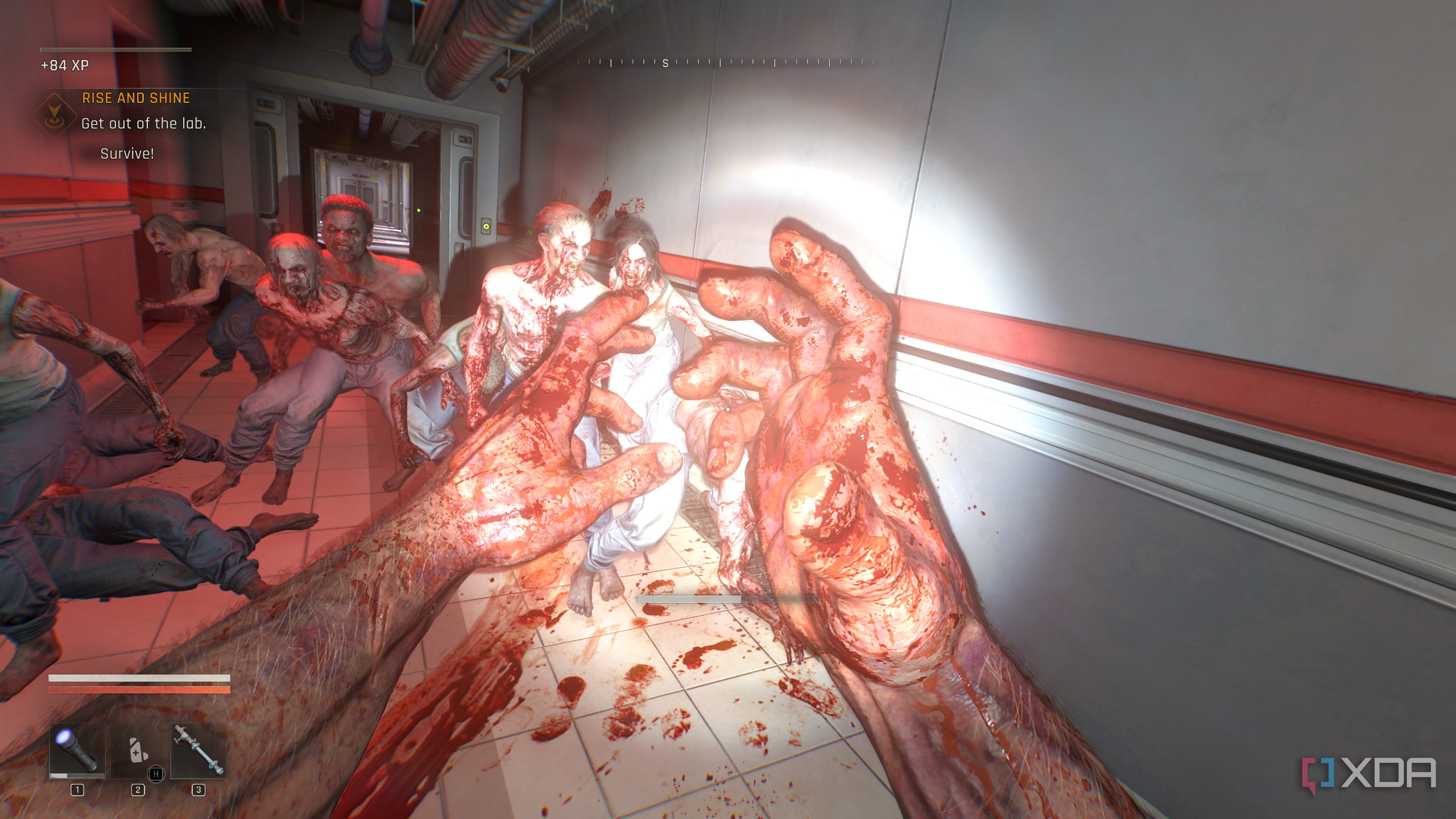 Crane going into Beast Mode in Dying Light: The Beast.