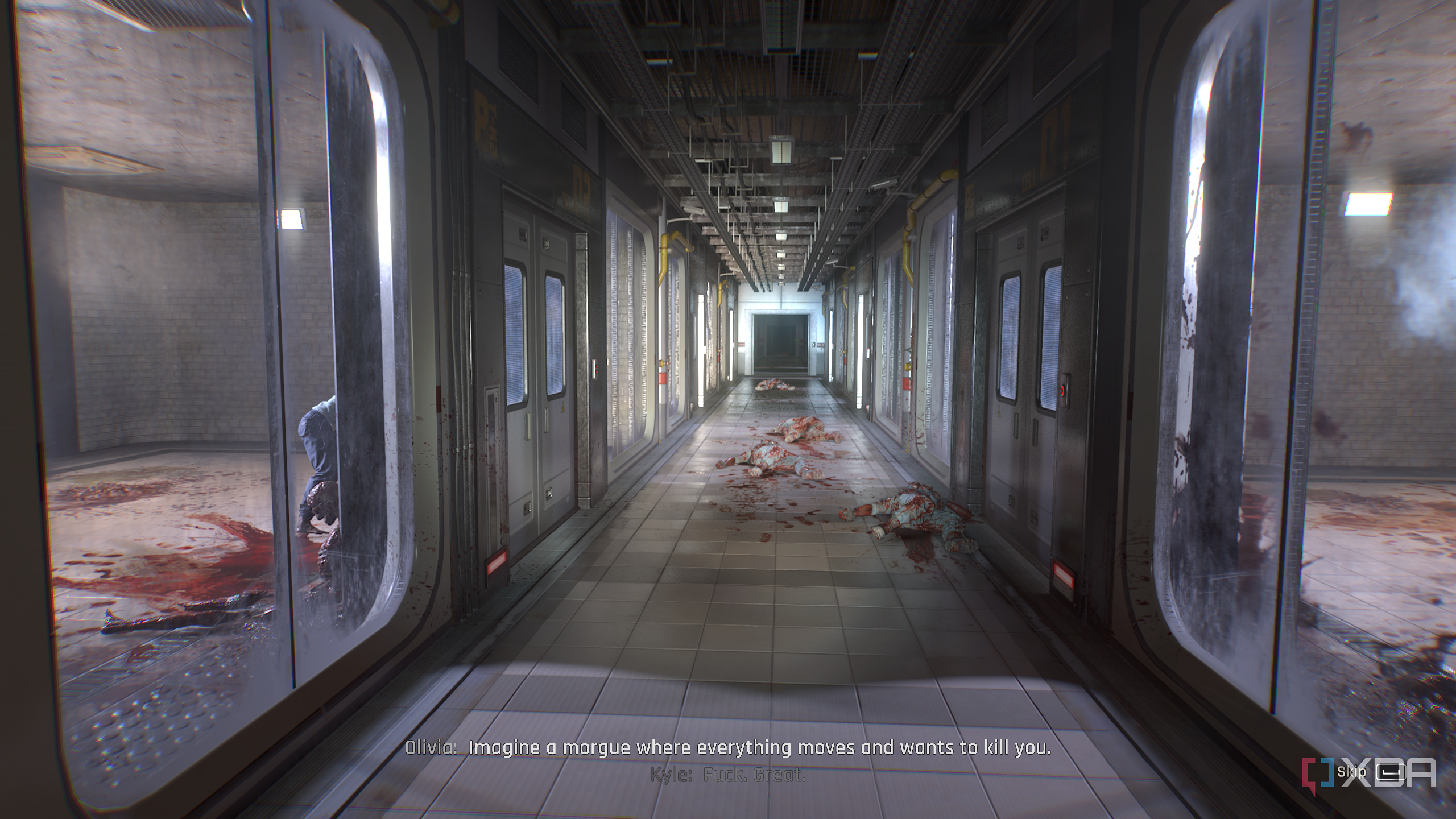 Medical laboratory in Dying Light: The Beast.