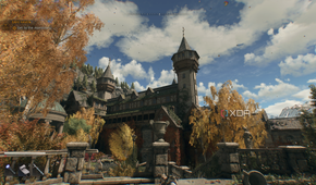 Abandoned monastery in Dying Light: The Beast.