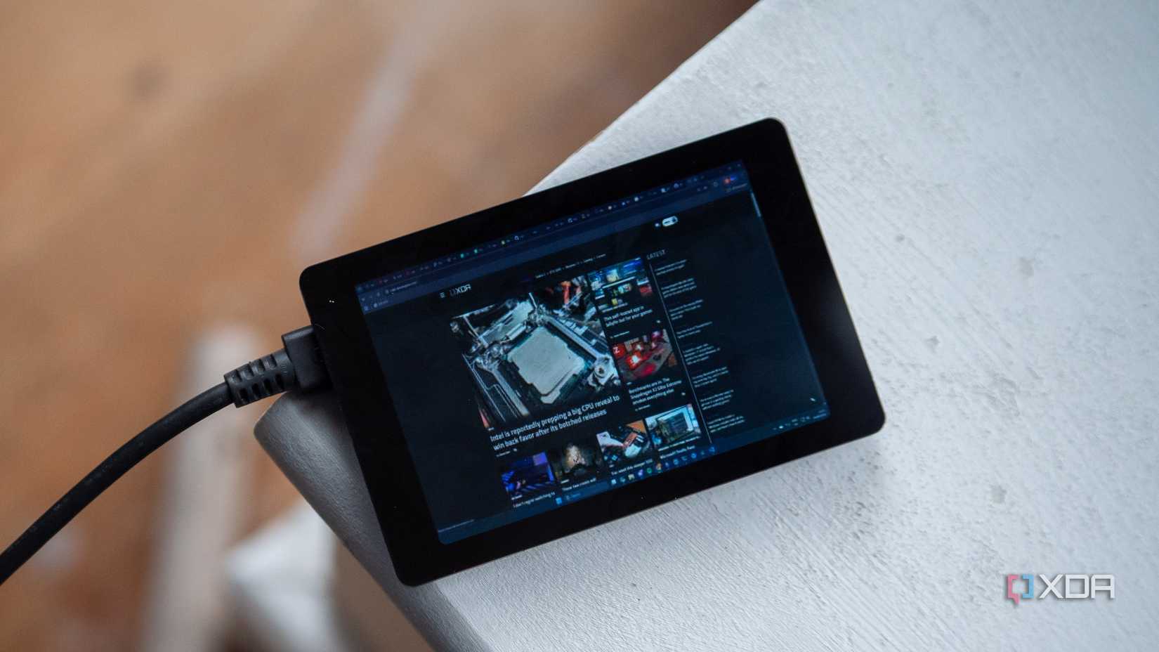 Esp Mini Display Computer Desktop I added touch support to my Windows PC with an ESP32