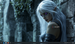 Fedora KDE Plasma Edition desktop