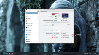 Fedora KDE Plasma Edition preferences