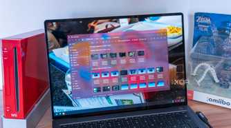 A Windows 11 laptop running the Files app