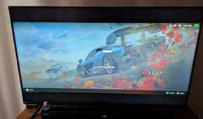 Forza Horizon 4 running on Steam Link on Apple TV