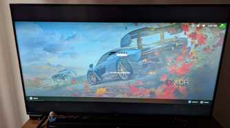 Forza Horizon 4 running on Steam Link on Apple TV