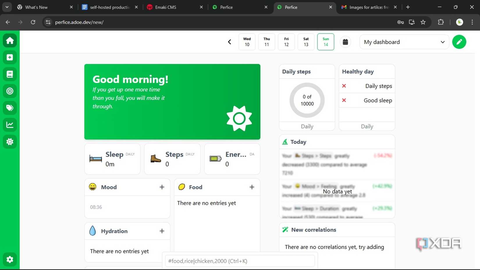 here is  perfice homepage