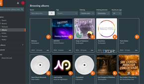 funkwhale album page