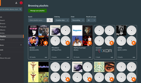 funkwhale playlists