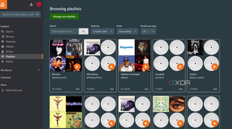 funkwhale playlists
