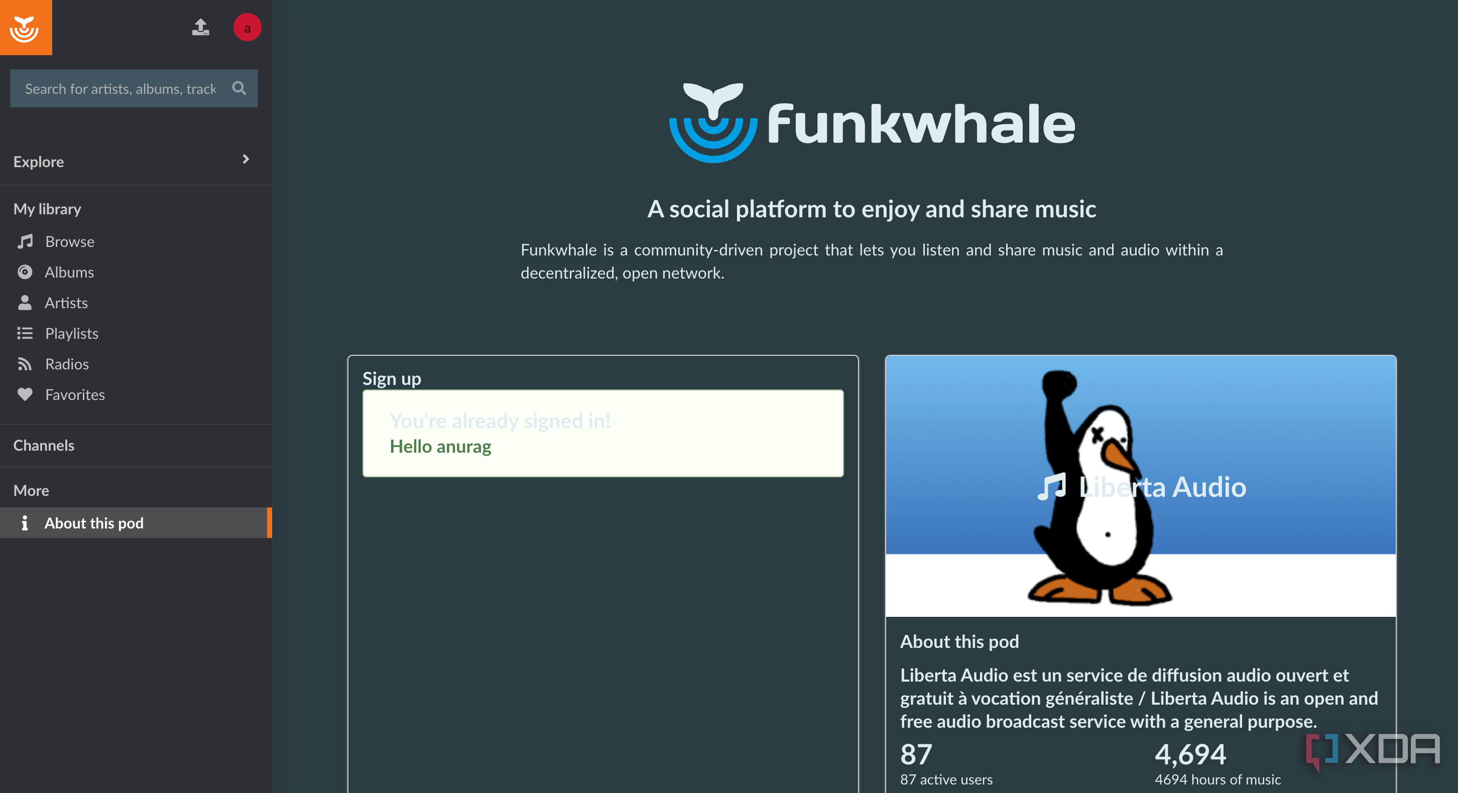 funkwhale pod