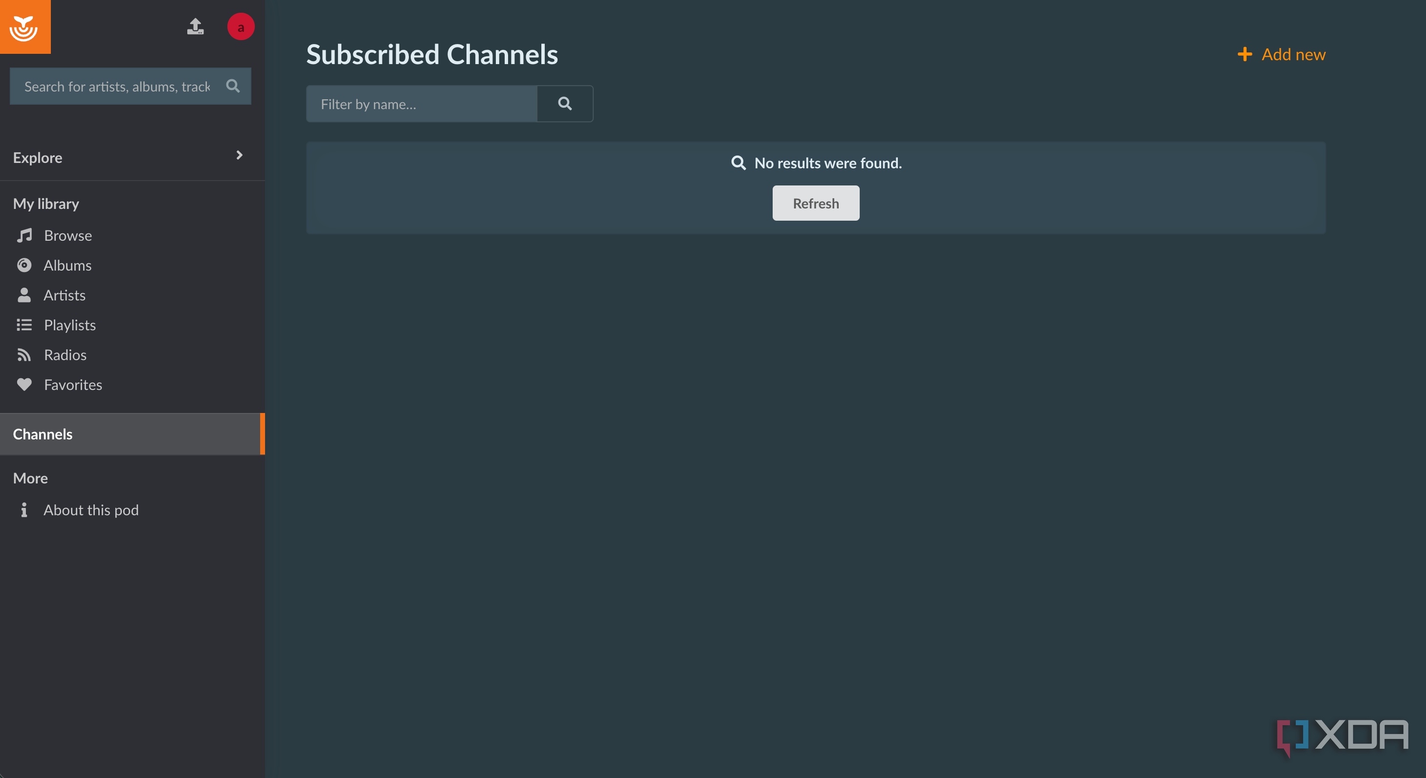 funkwhale channels