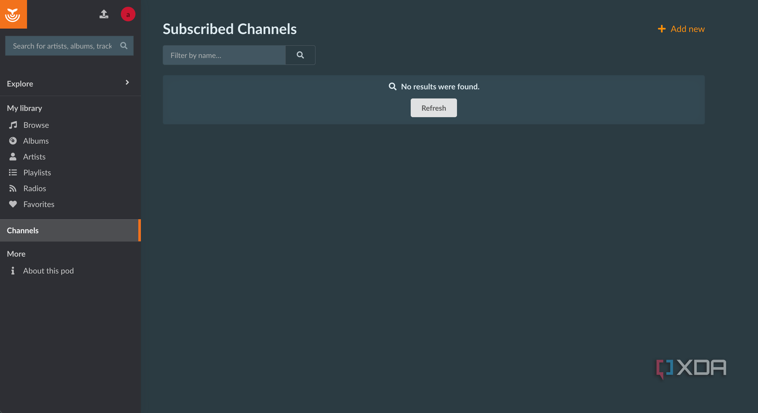 funkwhale channels