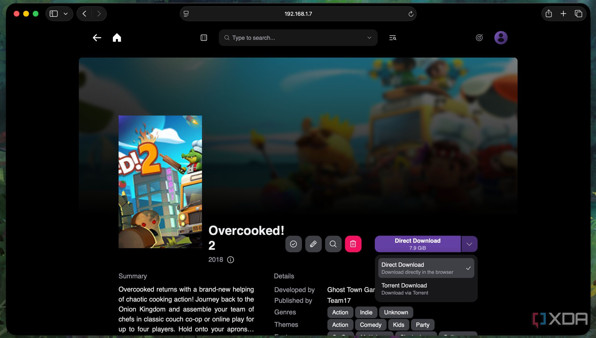 This self-hosted app is Jellyfin but for your games