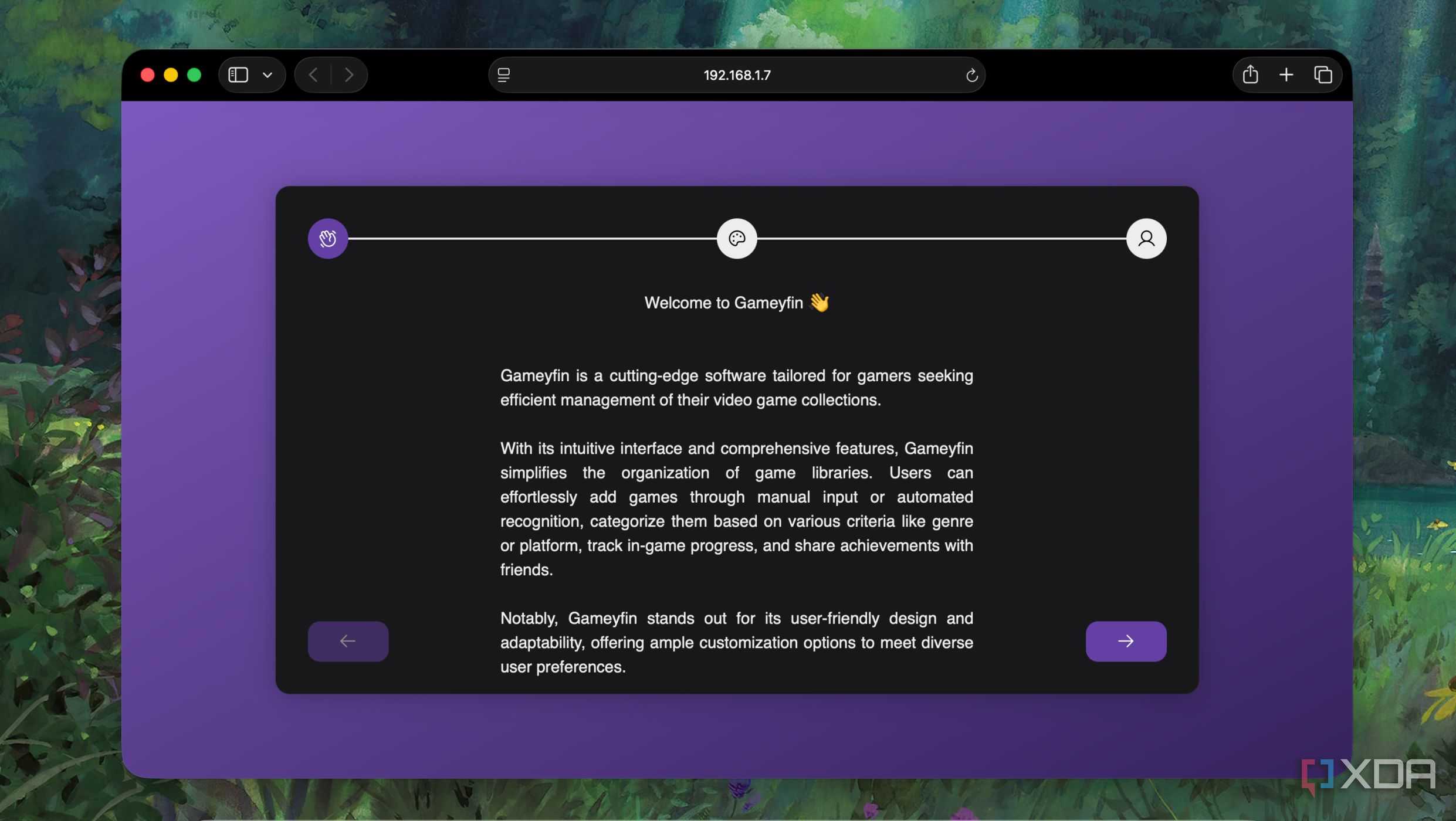 Gameyn This self-hosted app is Jellyfin but for your games