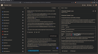 Generating report of characters in NtoebookLM