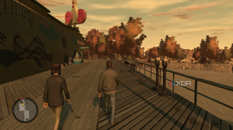 Nico and Michelle on their first date in GTA IV.