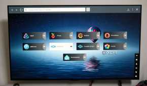 Heimdall dashboard for self-hosted apps on TV