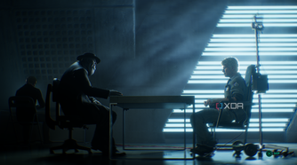 An interrogation scene in Hell is Us.