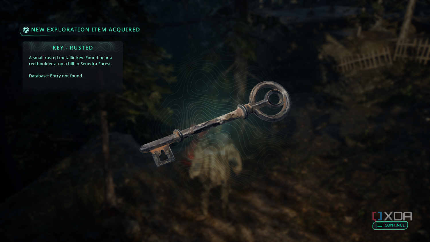 A rusted key in Hell is Us.