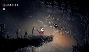 Knocking a spider into a chasm
