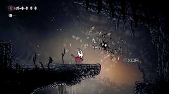 Knocking a spider into a chasm
