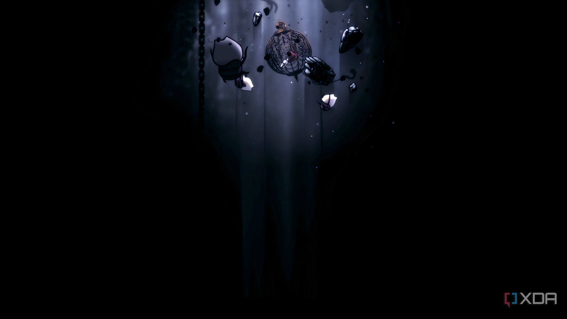 Hornet falling into darkness
