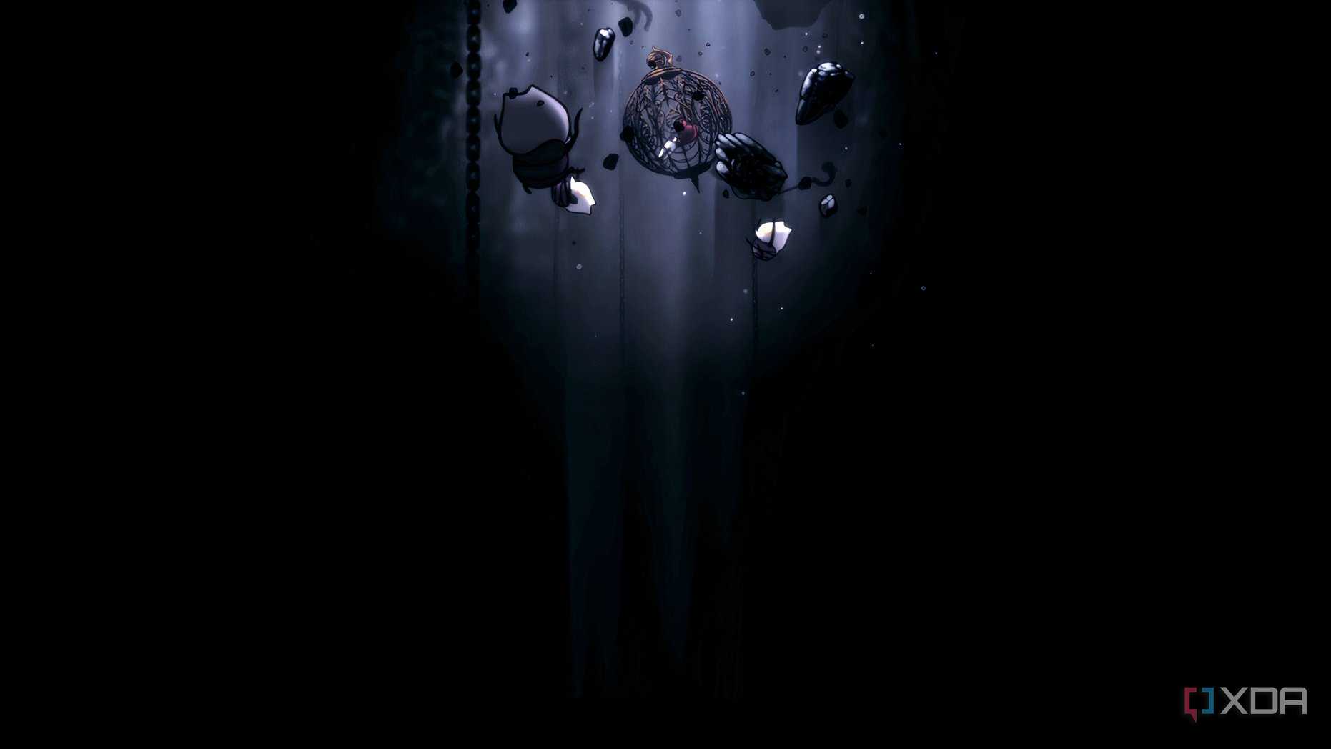 Hornet falling into darkness